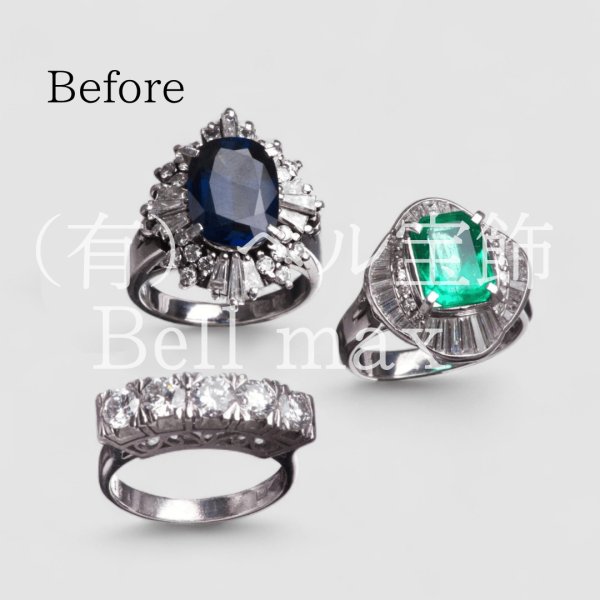 画像2: 【リフォーム例】【オーダー例】複数のリングから生まれたオーダーメイドペンダント (2)