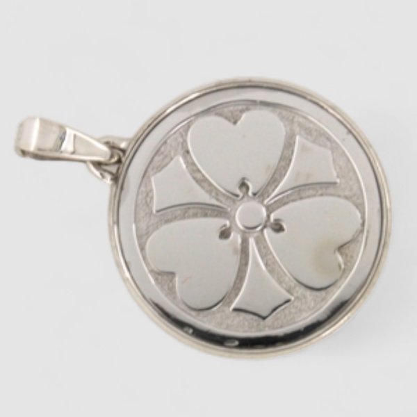 画像2: 【オーダー例】Pt900家紋ペンダント製作 (2)