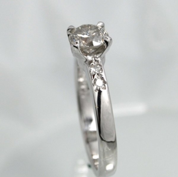 画像2: お母様のダイヤを使用してエンゲージリング制作 (2)