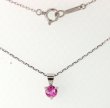画像5: K18WGピンクサファイアペンダントネックレス制作 (5)