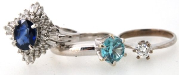 画像7: 3本の指輪の石を使って1本の指輪にリフォーム制作 (7)