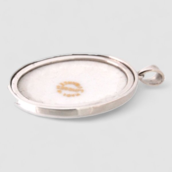 画像4: シルバー925でリモージュペンダントオーダー制作例 (4)