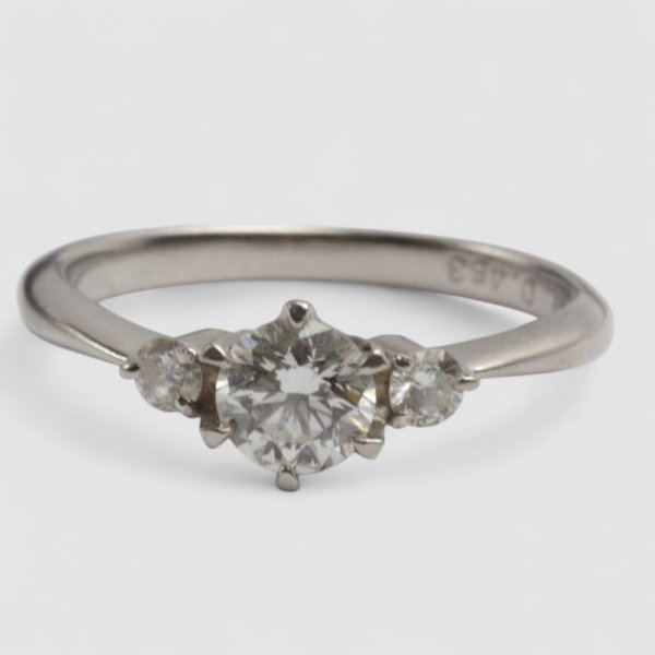 画像5: プラチナダイアモンドリング・リフォームでK18ピンクゴールドダイアモンドペンダントに作り替え (5)