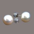 画像3: 【オーダー例】大きめパールでピアス制作|Pt900パールピアス (3)