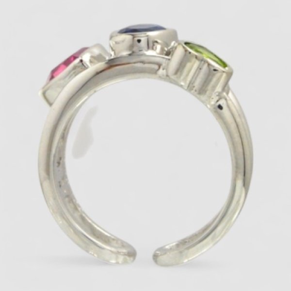 画像7: 【オーダー例】お預かり石でつくるカラフルリング (7)