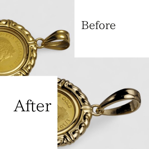 画像1: コインペンダントのバチカン交換 (1)