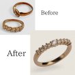画像1: 【オーダー例】【リフォーム例】お持ちのダイヤでハーフエタニティリングへ (1)