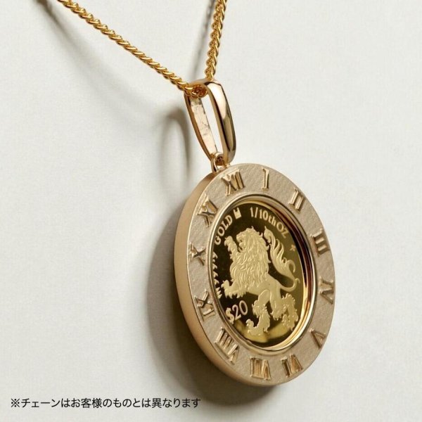 画像3: 【リフォーム例】コインペンダントのバチカンと枠をリサイズ (3)