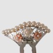 画像3: 【オーダー例】アコヤ真珠とシェルのお花をあしらった銀のかんざし (3)