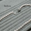 画像2: 【修理事例】パールネックレスの糸切れ修理（ワイヤー仕上げ） (2)