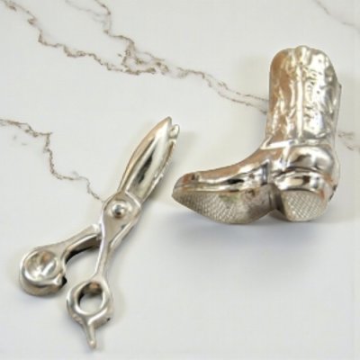 画像1: 【オーダー例】SV925ウエスタンブーツ型タイニーピン