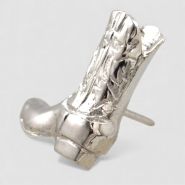 画像3: 【オーダー例】SV925ウエスタンブーツ型タイニーピン (3)