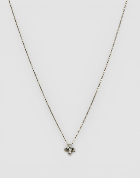 画像3: Ptダイヤモンドクロス2wayペンダントネックレス (3)