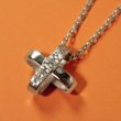 画像6: Ptダイヤモンドクロス2wayペンダントネックレス (6)
