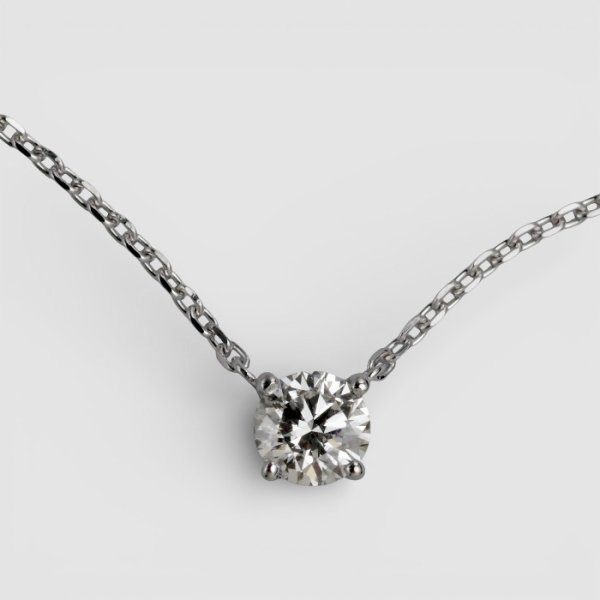 画像6: 【リフォーム例】婚約指輪を一粒ネックレスへ (6)