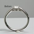 画像3: 【リフォーム例】婚約指輪を一粒ネックレスへ (3)