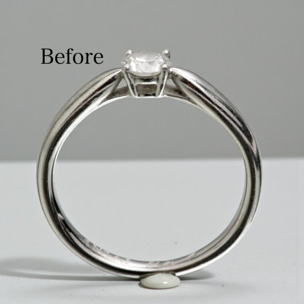 画像3: 【リフォーム例】婚約指輪を一粒ネックレスへ (3)