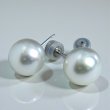 画像1: 【オーダー例】大きめパールでピアス制作 (1)
