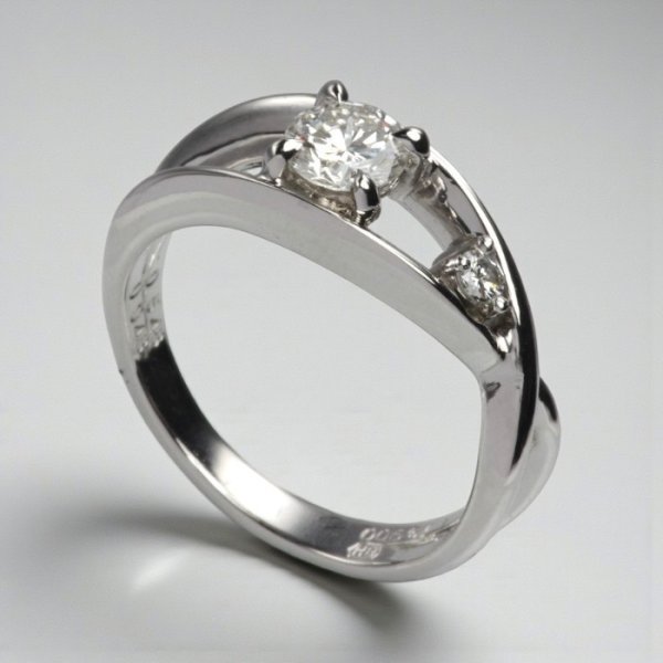 画像4: 【リフォーム例】立爪ダイヤを普段使いリングへ (4)