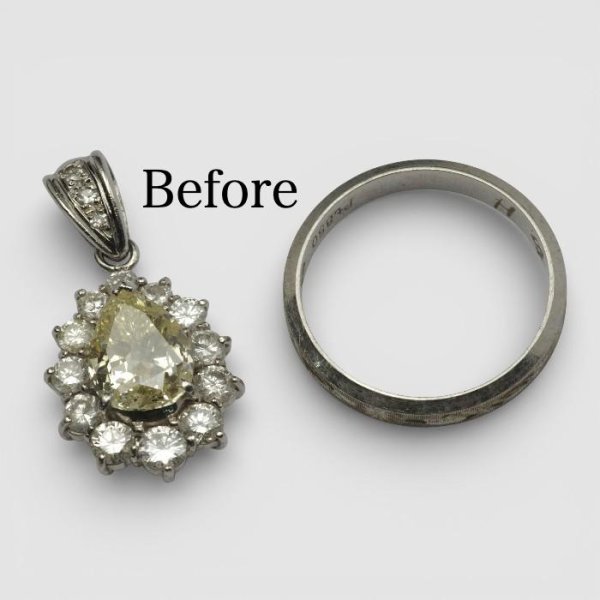 画像2: 【リフォーム例】イエローダイヤペンダントを結婚指輪へ (2)
