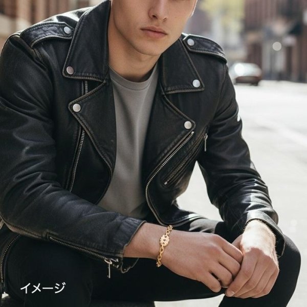 画像13: 【受注生産品】K18 ルビープレート付きブレスレット (13)