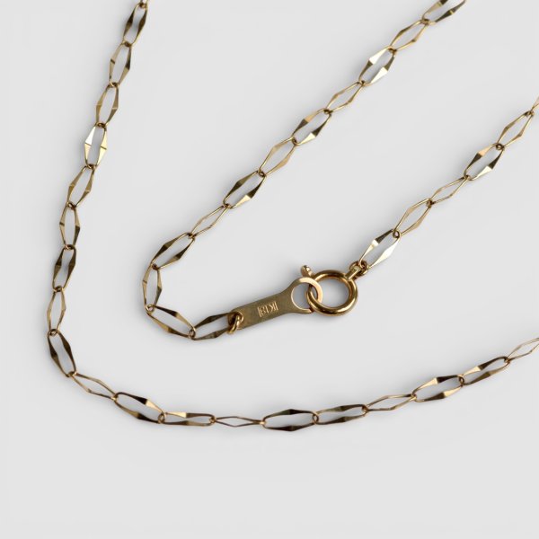 画像2: K18 サザンクロスチェーンネックレス (2)