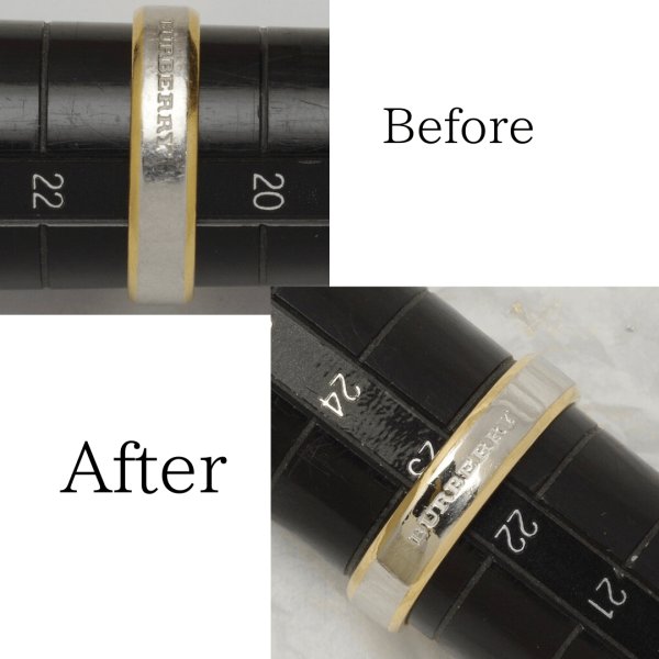 画像2: 【修理】バーバリーリングのサイズ直し (2)