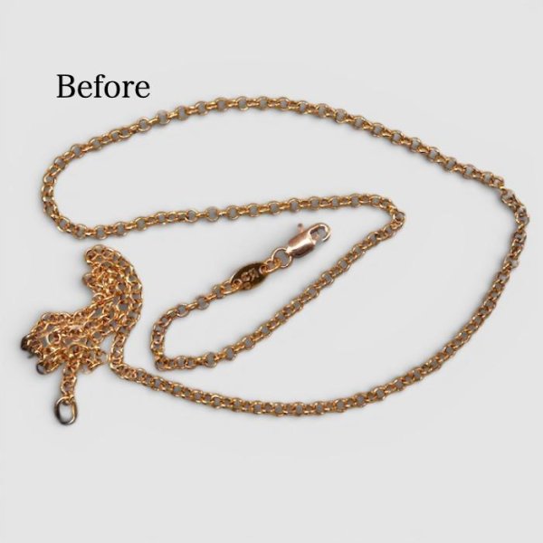 画像3: 【修理】クロムハーツのロールチェーン２２ｋのフックのバネ交換 (3)