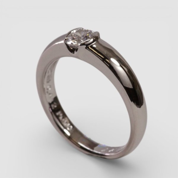 画像4: プラチナ6本爪ダイアモンドリングを日常使いのシンプルな指輪にリフォーム (4)