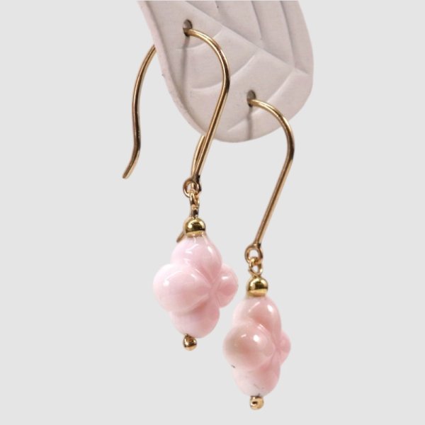 画像2: K18コンクシェルピアス (2)