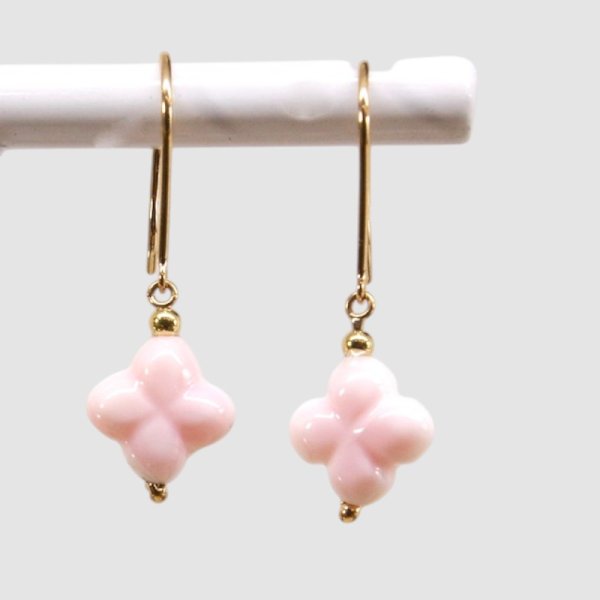 画像6: K18コンクシェルピアス (6)