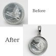 画像1: 【オーダー例】銀貨（コイン）をペンダントに (1)