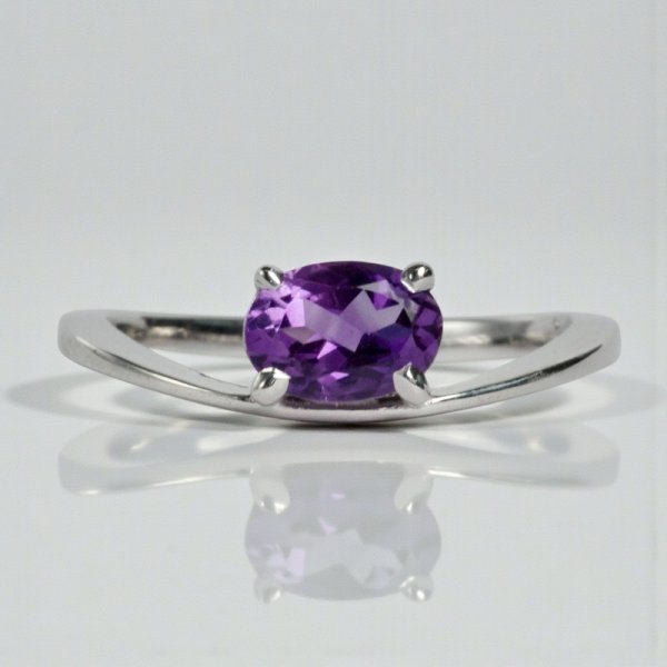 画像1: SV925 アメジストリング (1)