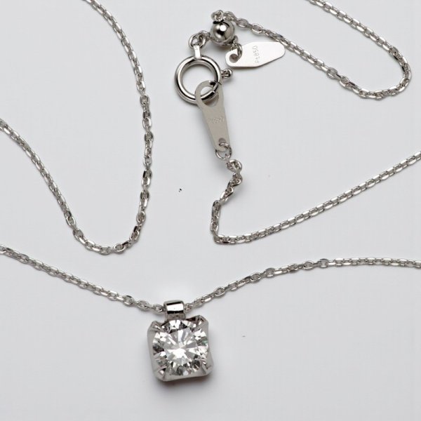 画像3: 【リフォーム例】婚約指輪をシンプルなペンダントへ (3)