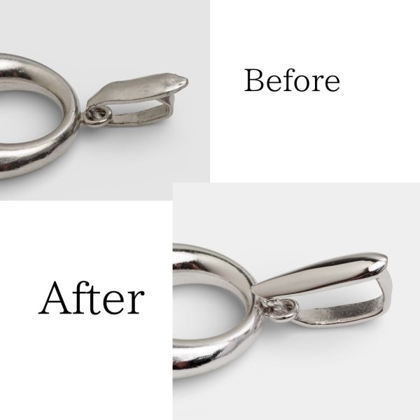 画像1: 【修理例】ペンダントのバチカン交換 (1)