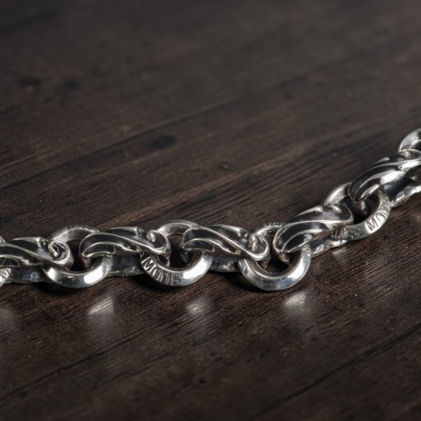 画像2: SV925アラベスク＆リングスブレスレット (2)