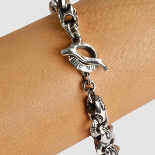 画像3: SV925イーグル＆リングスブレスレット　 (3)