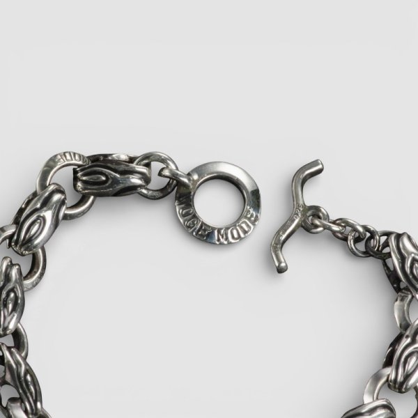 画像5: SV925イーグル＆リングスブレスレット　 (5)