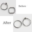 画像1: 【修理例】プラチナリング変形直し (1)