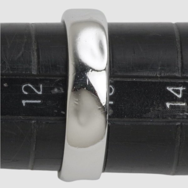 画像5: 【修理例】K18WG バーバリー リングのサイズ直し (5)