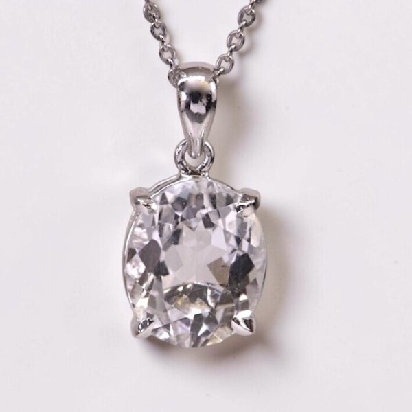 画像4: 【オーダー例】ホワイトトパーズのプラチナペンダント制作 (4)