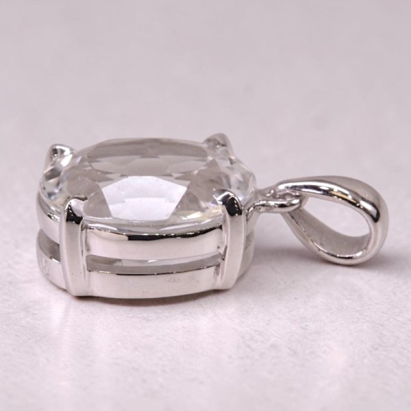 画像7: 【オーダー例】ホワイトトパーズのプラチナペンダント制作 (7)