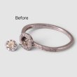 画像3: 【修理】プラチナ ダイアモンドリングの 変形直し・新品仕上げ (3)
