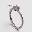 画像5: 【修理】プラチナ ダイアモンドリングの 変形直し・新品仕上げ (5)