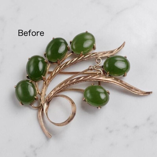 画像2: 【リフォーム例】ブローチからリング・ネックレス・ピアス (2)