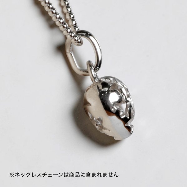 画像3: SV925星柄ハートペンダント (3)