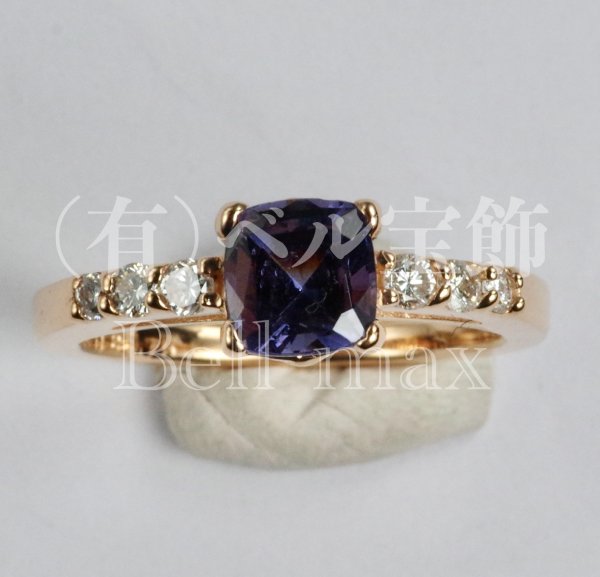 画像3: 【オーダー例】バイオレットスピネルK18PGリング (3)