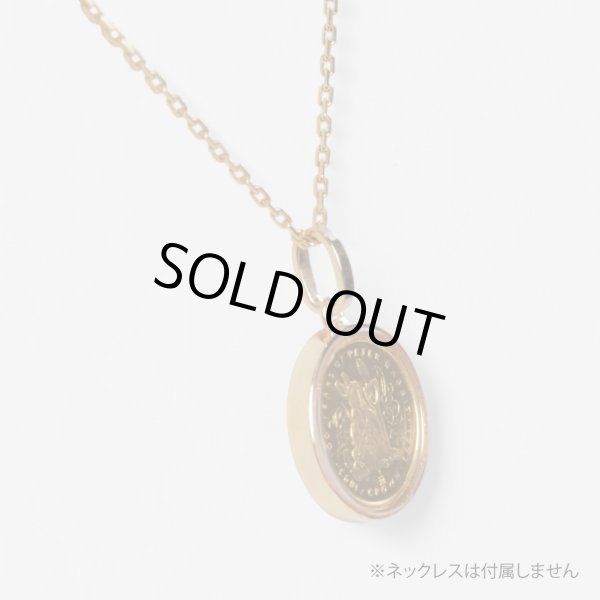 画像5: 【特価】純金ピーターラビット金貨 1/25オンス　K18YG枠コインペンダント (5)
