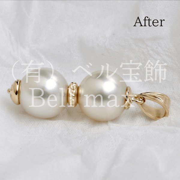 画像4: 【リフォーム例】パールをペンダントにリフォーム (4)
