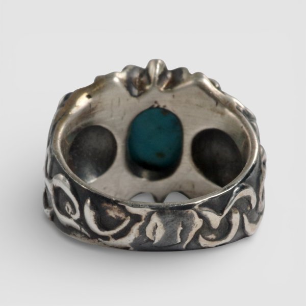 画像4: SV925ターコイズオリジナルダリアリング (4)